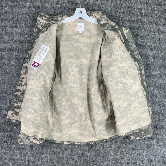 Military Coat Mens Medium Digital Camo Propper Army Combat Uniform‎ Ripstop ACU - Picture 3 of 8